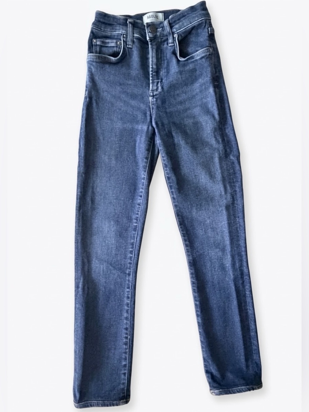 AGOLDE Sophie High Rise Skinny Jeans Dark Wash Size 24 (A123-1045)